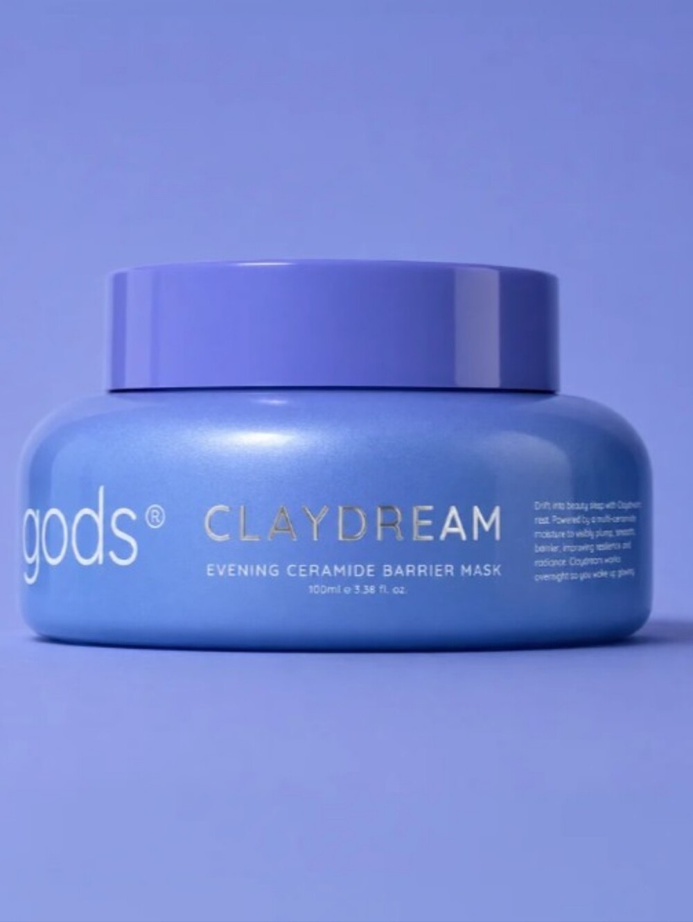Claydream Evening Ceramide Barrier Mask- New Releases From Dew Of The Gods NWT